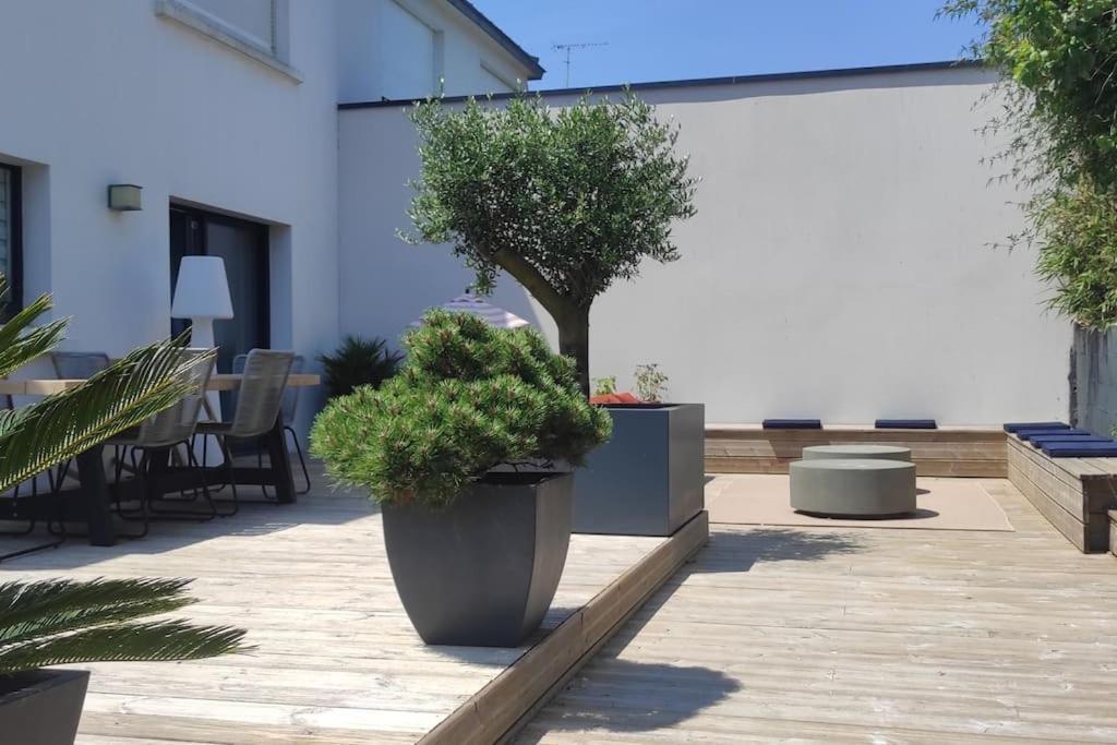 Superbe Maison Familiale A 50 M De La Plage Конкарно Экстерьер фото